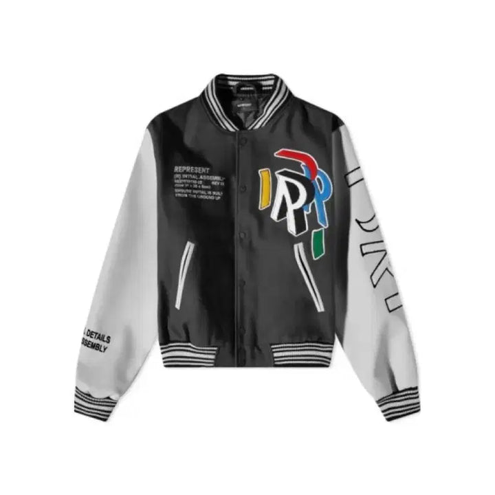 [BUNJANG] Represent Wonbin Varsity Jacket / 리프레젠트 바시티