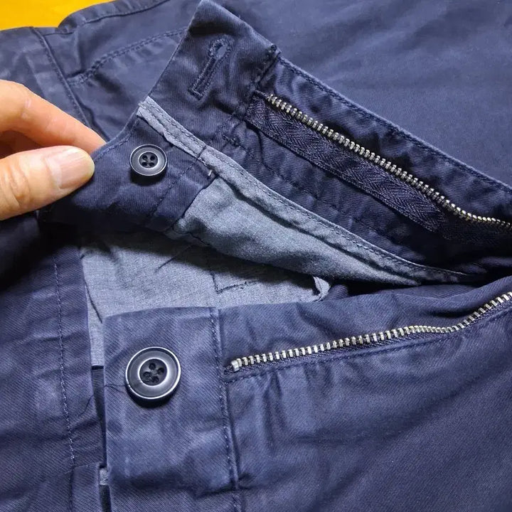 [BUNJANG] Massimo Dutti Navy Tapered Fit Pants / Massimo Dutti 테이퍼드 핏 네이비 팬츠 37