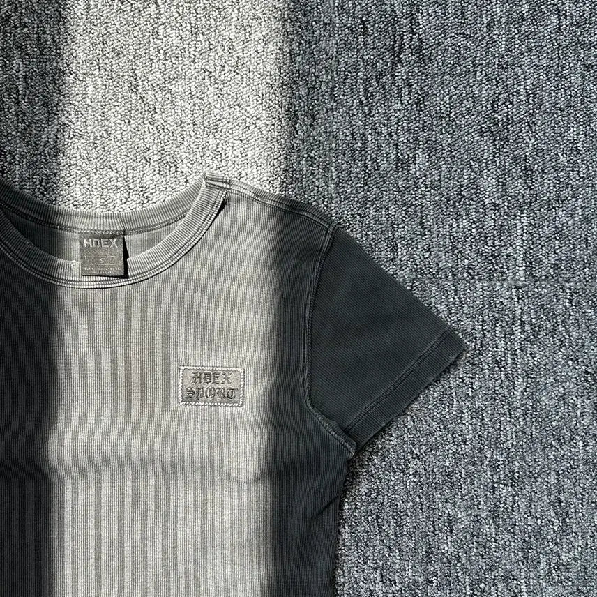 [BUNJANG] HDEX Washed Regular Fit Short Sleeve T-Shirt / HDEX 워시드 레귤러핏 숏 슬리브