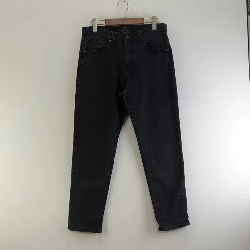[BUNJANG] Topten Unisex 32-inch Black Denim Jeans / 탑텐 공용32인치 블랙 데님 청바지 M5782