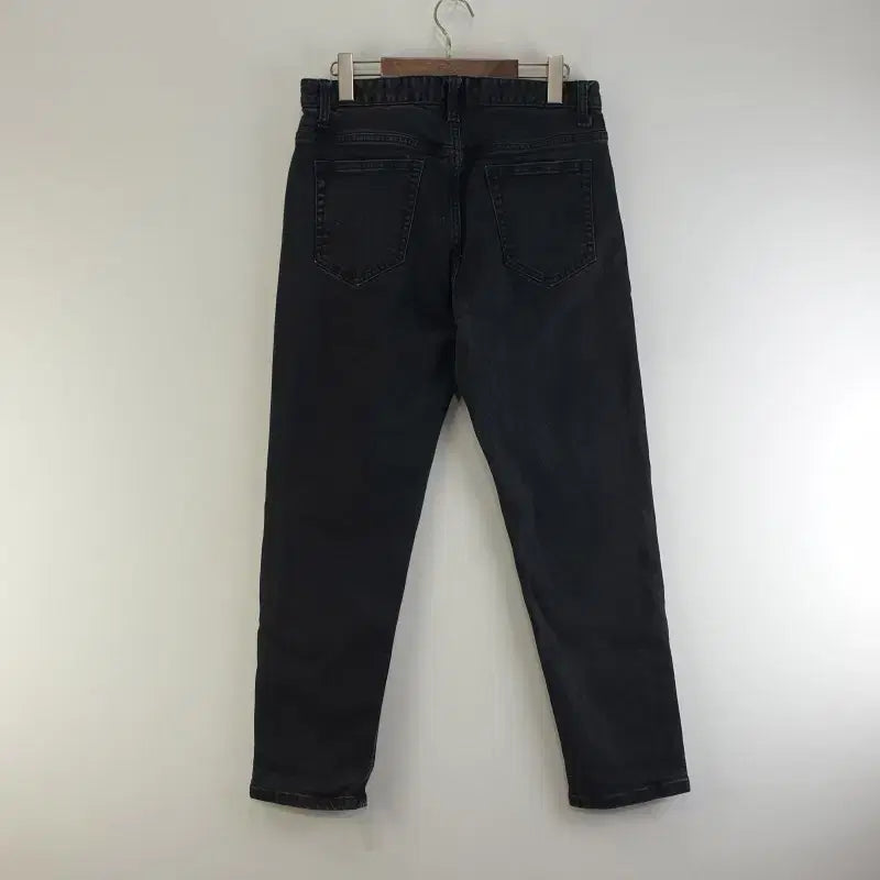 [BUNJANG] Topten Unisex 32-inch Black Denim Jeans / 탑텐 공용32인치 블랙 데님 청바지 M5782