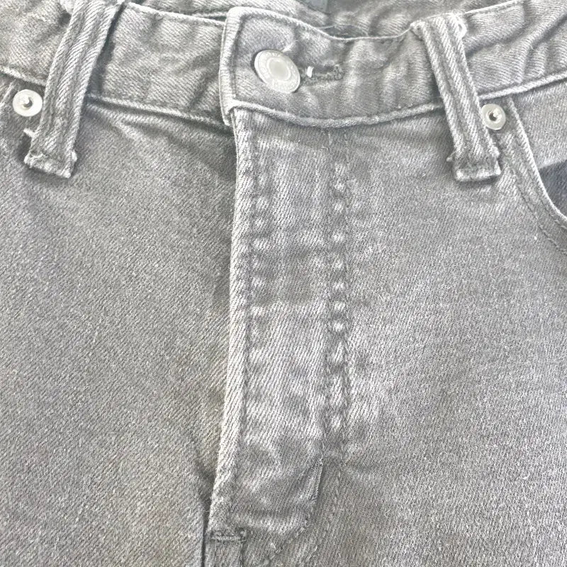 [BUNJANG] Topten Unisex 32-inch Black Denim Jeans / 탑텐 공용32인치 블랙 데님 청바지 M5782