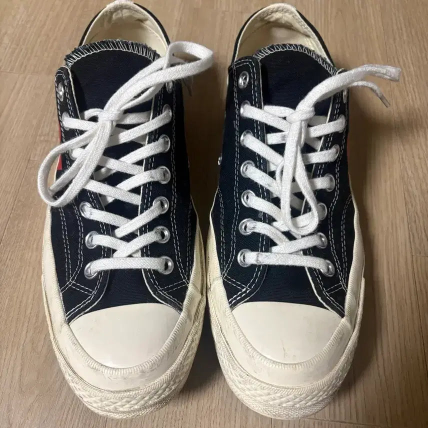 [BUNJANG] Comme des Garçons Play x Converse Chuck 70 Low / 꼼데가르송 척70 로우
