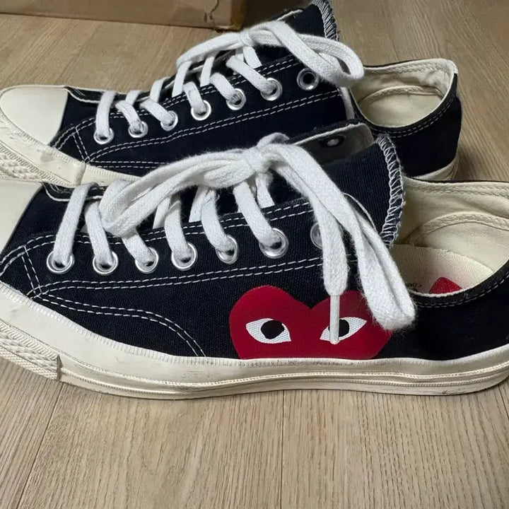 [BUNJANG] Comme des Garçons Play x Converse Chuck 70 Low / 꼼데가르송 척70 로우