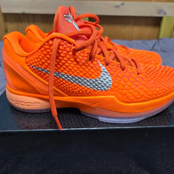 [BUNJANG] Kobe 6 Protro Total Orange Basketball Shoes / [255] 코비6 프로트로 토탈 오렌지 농구화