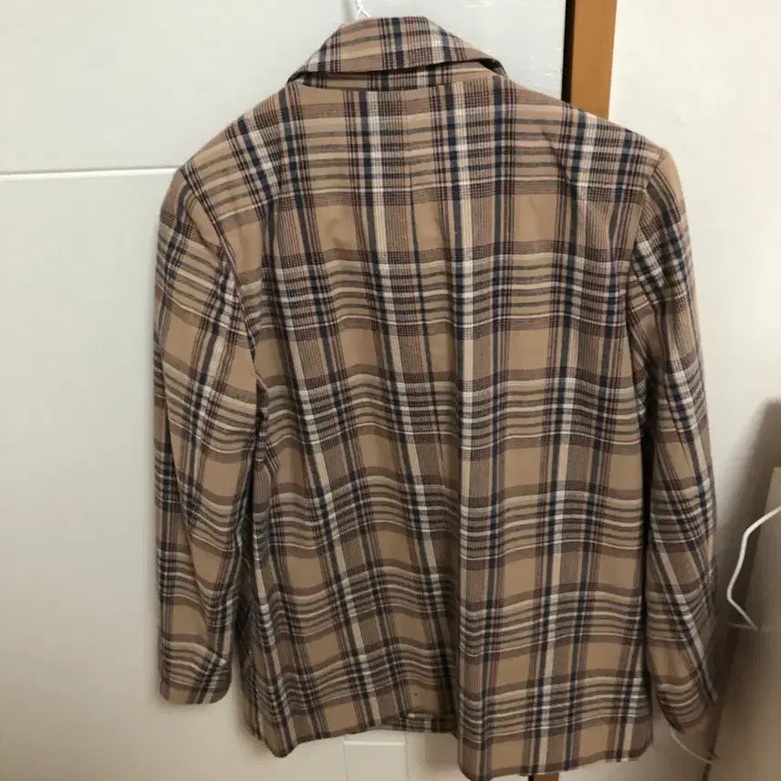 [BUNJANG] Check Linen Jacket / 체크 린넨자켓