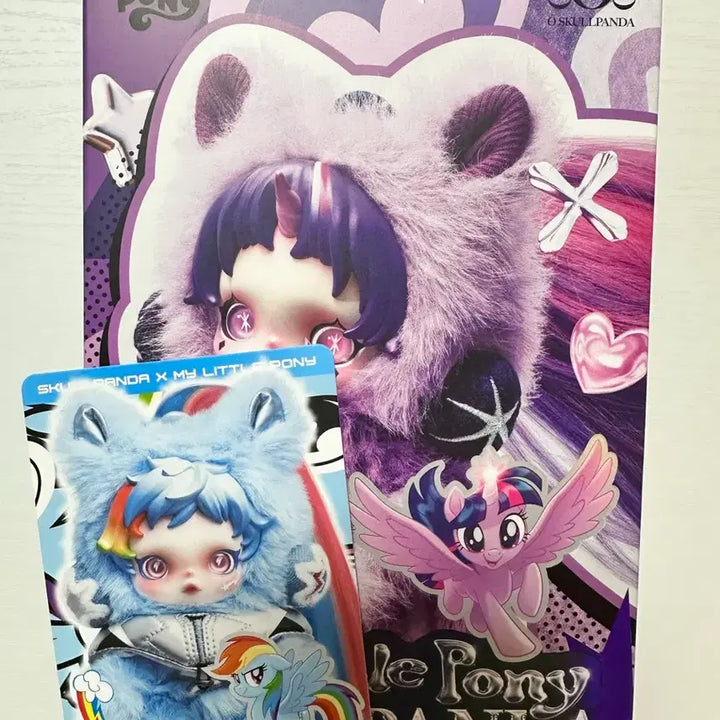 [SOLD OUT] 팝마트 스컬판다 마이리틀포니 레인보우 대시 미개봉