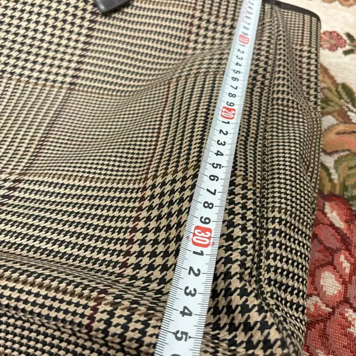 [BUNJANG] LAUREN Ralph Lauren Houndstooth Check Tote Bag / LAUREN 랄프로렌 하운드투스 체크 토트백