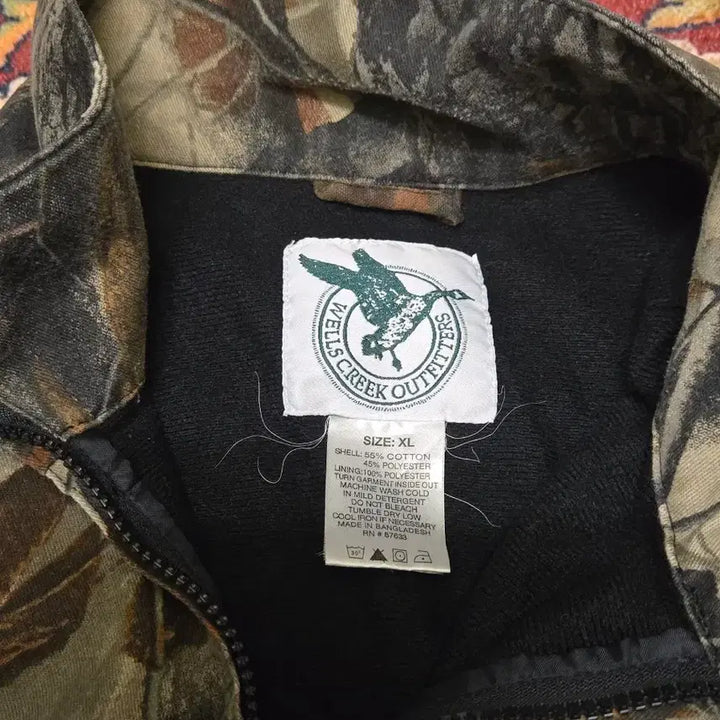 [BUNJANG] Wells Creek Outfitters Realtree Camo Jacket XL / Wells Creek Outfitters 리얼트리 카모 자켓 XL