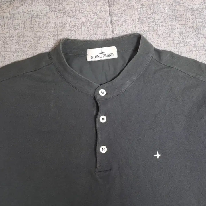 [SOLD OUT] (매장판) 스톤아일랜드 골프 럭셔리 헨리넥 반팔 티셔츠 100