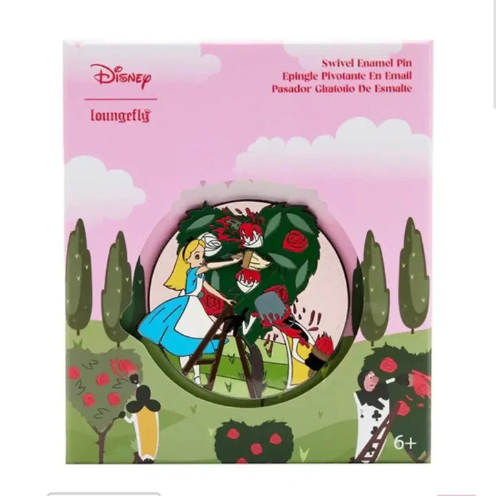[BUNJANG] Disney Loungefly Alice Jumbo Pin / 디즈니 라운지플라이 리미티드 앨리스 점보핀