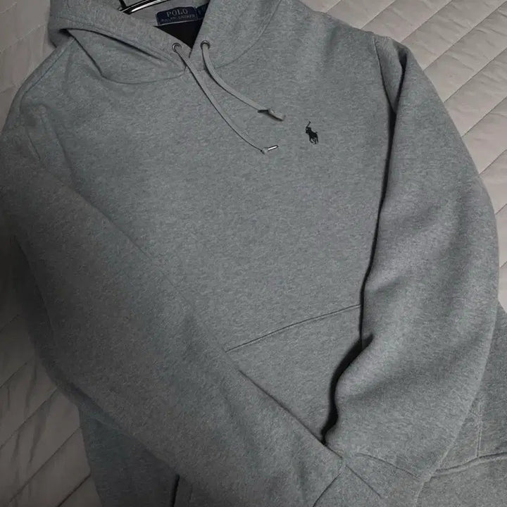 [BUNJANG] Polo Ralph Lauren Gray Hoodie / 폴로 랄프로렌 후드티