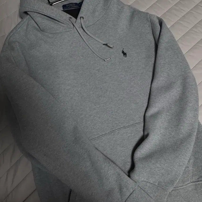 [BUNJANG] Polo Ralph Lauren Gray Hoodie / 폴로 랄프로렌 후드티