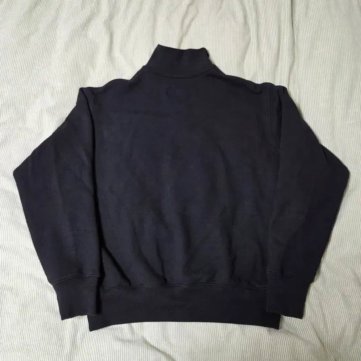 [BUNJANG] Brownyard Soft Sweat Half Zip-Up Black Quarter Zip-Up Sweatshirt / 브라운야드 소프트 스웻 하프 집업 3 블랙 / 쿼터집업 반집업 맨투맨