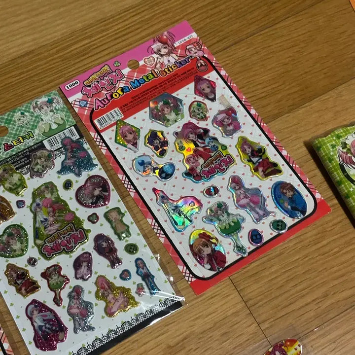 [SOLD OUT] 고전문구 캐캐체 캐릭캐릭체인지 스티커