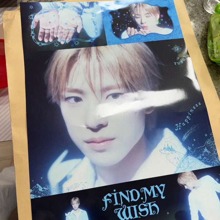 [BUNJANG] NCT Yushi Mega Coffee Poster / 메가커피 NCT 유우시 포스터 B안