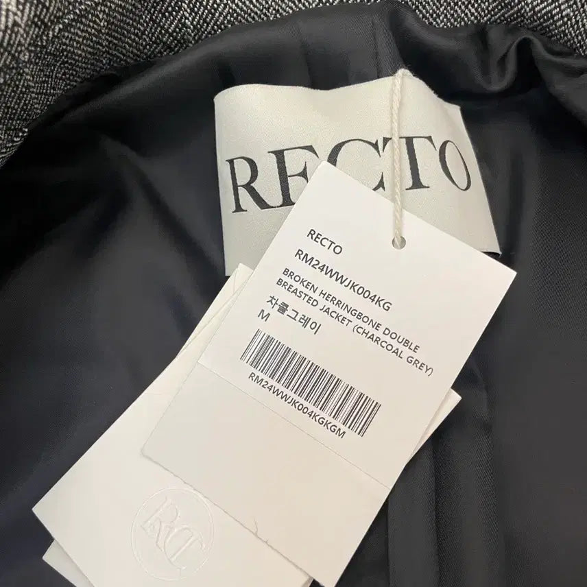[BUNJANG] RECTO Broken Herringbone Blazer / [새거]렉토 브로큰 헤링본 블레이저 새상품