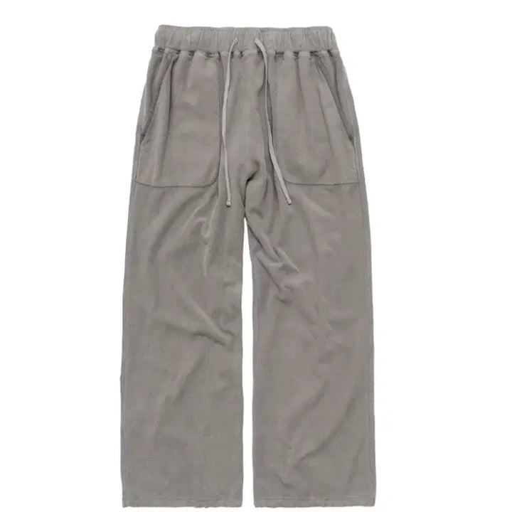 [BUNJANG] Polytelu Cover Stitch Sweatpants Beige / (2) 폴리테루 커버 스티치 스웻팬츠 베이지