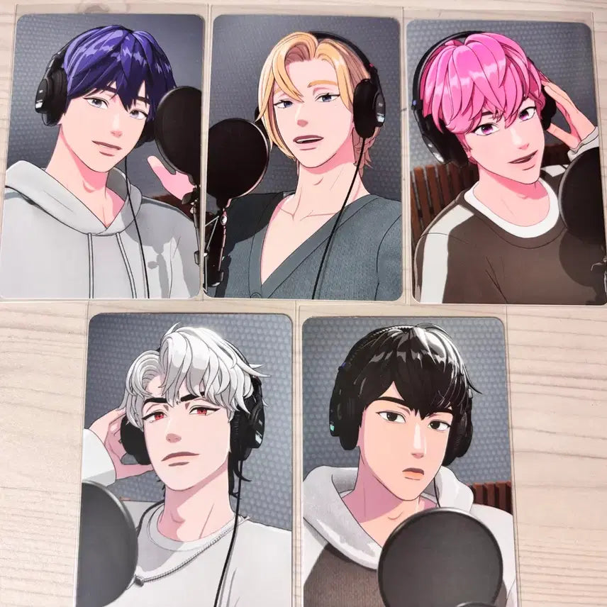 [BUNJANG] PLAVE 1st Membership Kit Recording Studio Photocard Bundle Set / 플레이브 1기 멤버십 키트 녹음실 포카 일괄