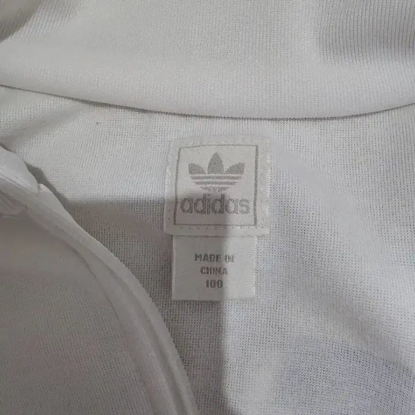 [BUNJANG] Adidas USA White Track Top Jacket / 아디다스 희귀 성조기 미국 USA 화이트 트랙탑 져지집업 100/L