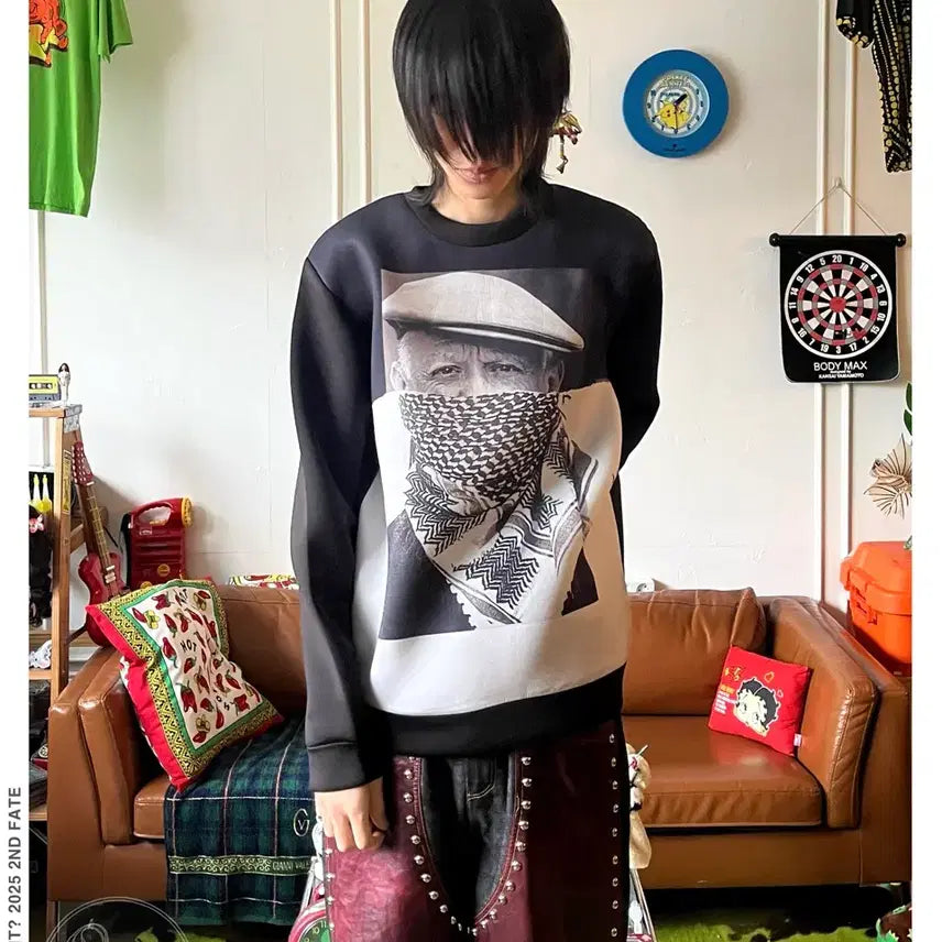 [SOLD OUT] Neil Barrett 16aw 닐바렛 PicassoKefiah 스웻셔츠