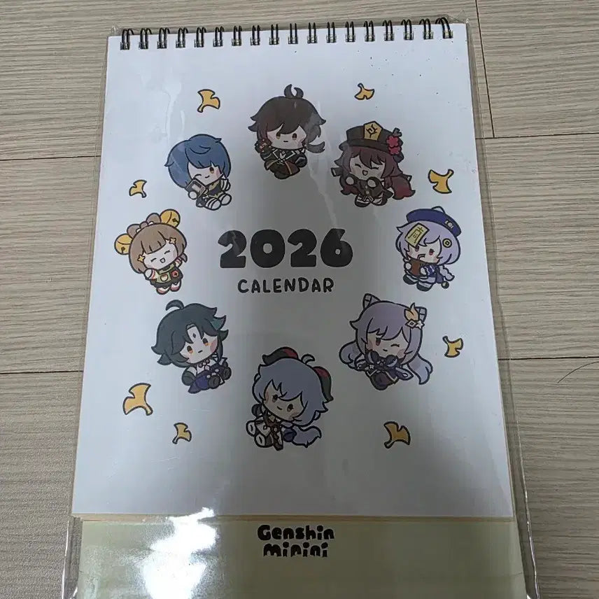 [SOLD OUT] 원신 미니니 2026년 캘린더 팝니다.