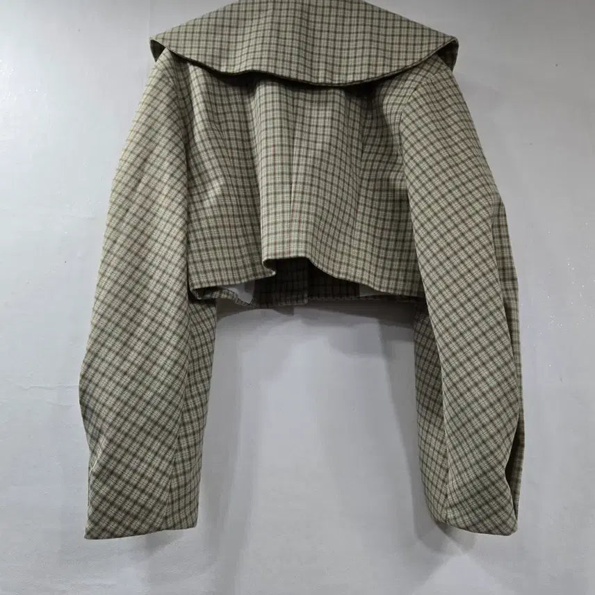 [BUNJANG] Jessie New York Check Cropped Jacket / 제시뉴욕) 체크 크롭 자켓