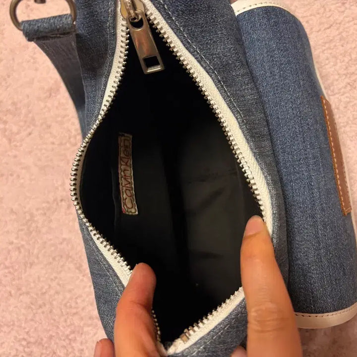 [BUNJANG] Calvin Klein Jeans Denim Mini Tote Bag / 캘빈클라인진 데님 미니 백
