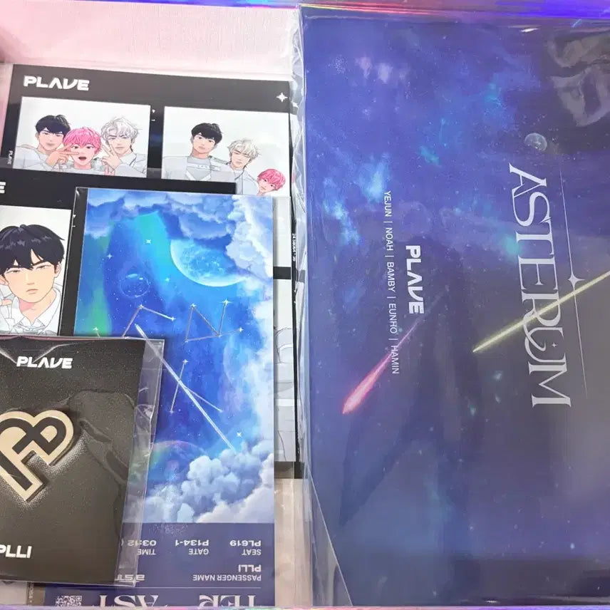 [BUNJANG] PLAVE 1st Membership Kit Bundle Set / 플레이브 1기 멤버십 키트 포카 제외 일괄