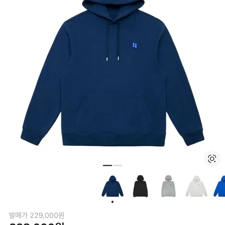 [BUNJANG] ADER Error Significant Navy Hoodie L Size / 아더에러 시그니피컨트 네이비 후드티 L사이즈