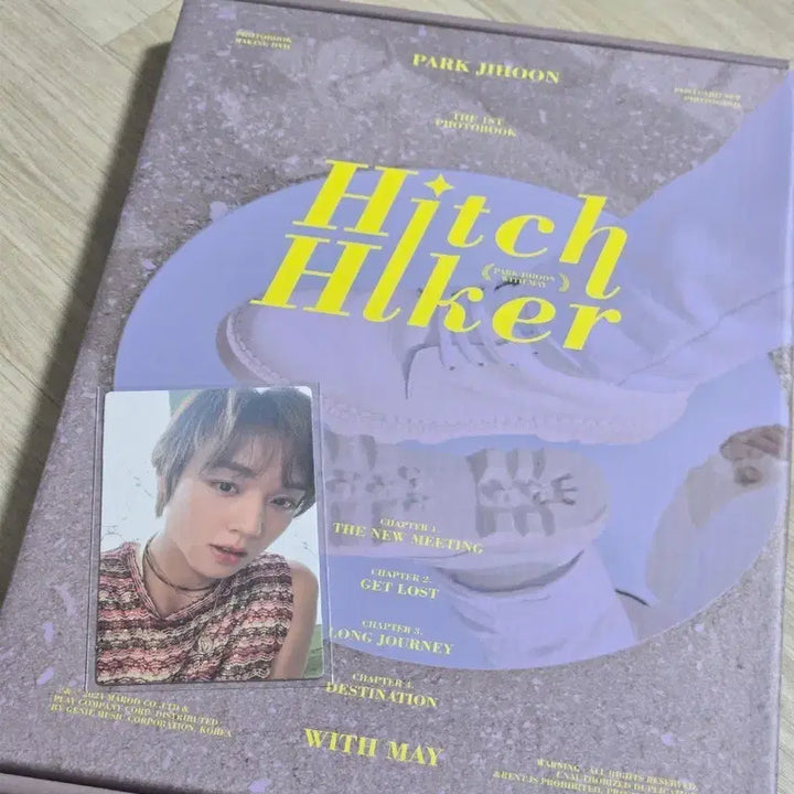 [SOLD OUT] 박지훈 포토북 히치하이커 포카 포함