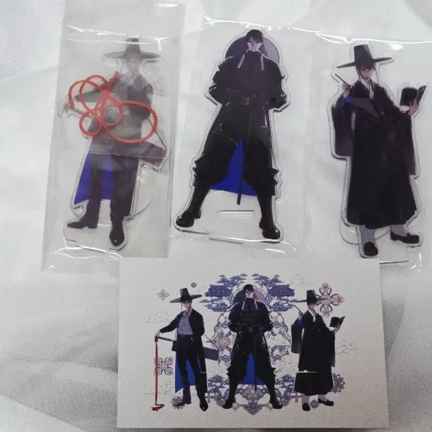 [BUNJANG] Goedam Gitgoon (Ghostly Commute) Acrylic Postcard Set - Hyunmu 1 Team / 괴담출근 괴출 슈님 저승사자 현무1팀 아크릴 엽서 세트