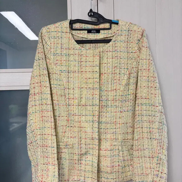 [BUNJANG] Vintage Tweed Jacket / 일본빈티지_노카라 트위드 자켓
