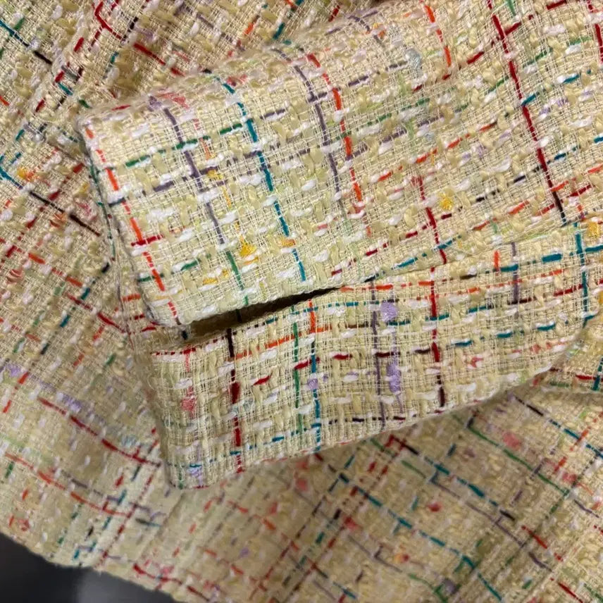 [BUNJANG] Vintage Tweed Jacket / 일본빈티지_노카라 트위드 자켓