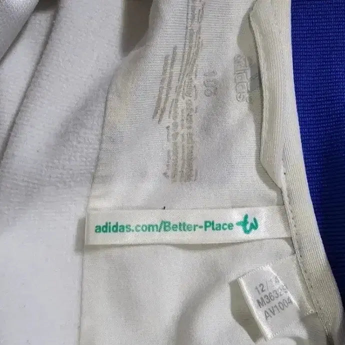 [BUNJANG] Adidas Chelsea White/Blue Track Top Jersey Zip-up / 아디다스 첼시 흰파 트랙탑 져지집업 95~100 M~L