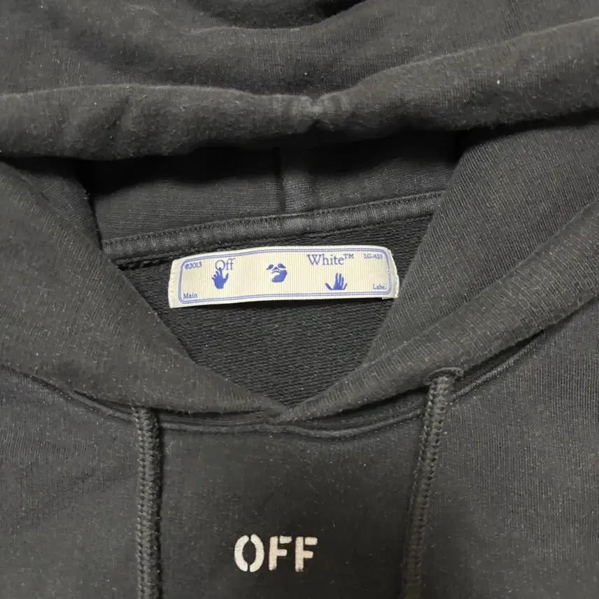 [BUNJANG] Off-White Printed Hoodie M / [M Size] 오프화이트 프린팅 후드티