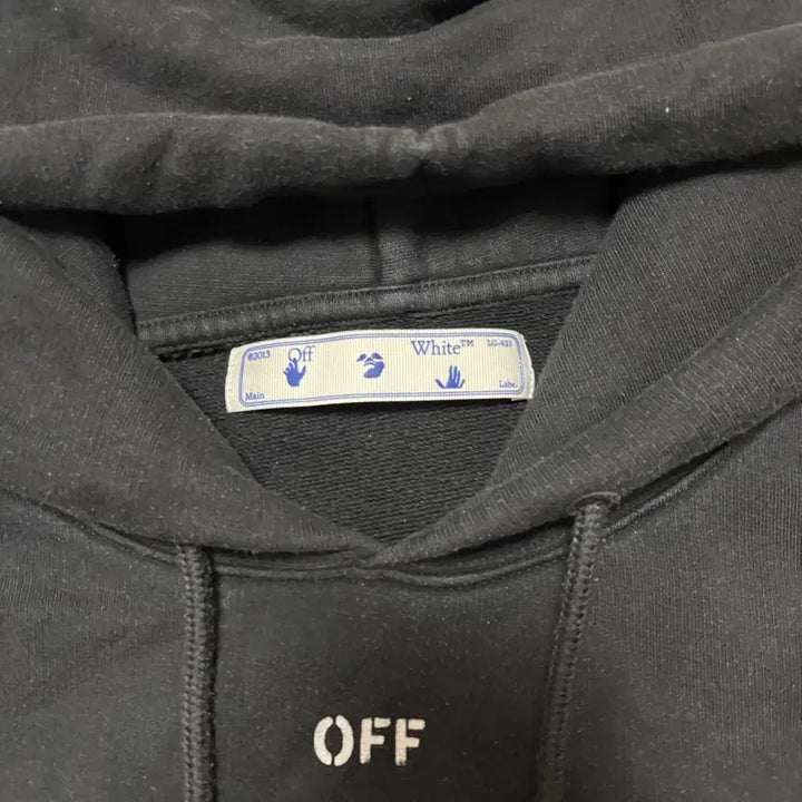 [BUNJANG] Off-White Printed Hoodie M / [M Size] 오프화이트 프린팅 후드티