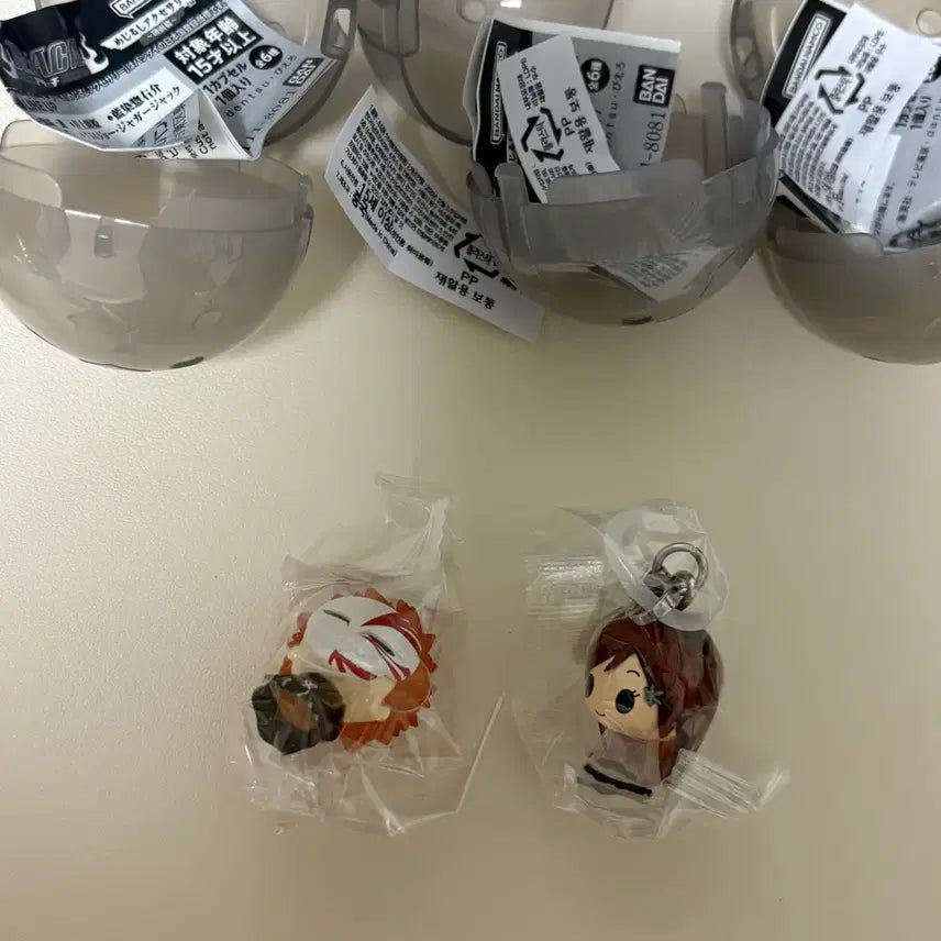 [BUNJANG] Bleach Ichigo &amp; Orihime Figure Set / 블리치 굿즈 메지루시 가챠 이치고 오리히메