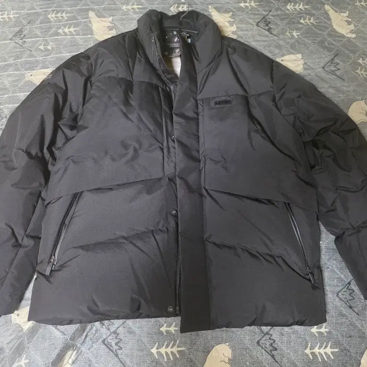 [BUNJANG] National Geographic Atlas Windstopper Short Padded Jacket / 내셔널지오그래픽 아틀라스 윈드스토퍼 숏패딩