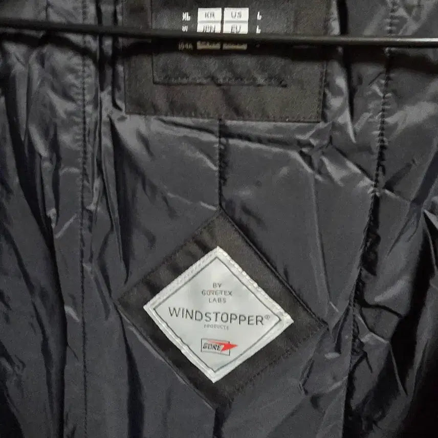 [BUNJANG] National Geographic Atlas Windstopper Short Padded Jacket / 내셔널지오그래픽 아틀라스 윈드스토퍼 숏패딩