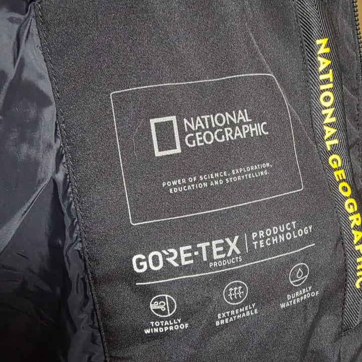 [BUNJANG] National Geographic Atlas Windstopper Short Padded Jacket / 내셔널지오그래픽 아틀라스 윈드스토퍼 숏패딩