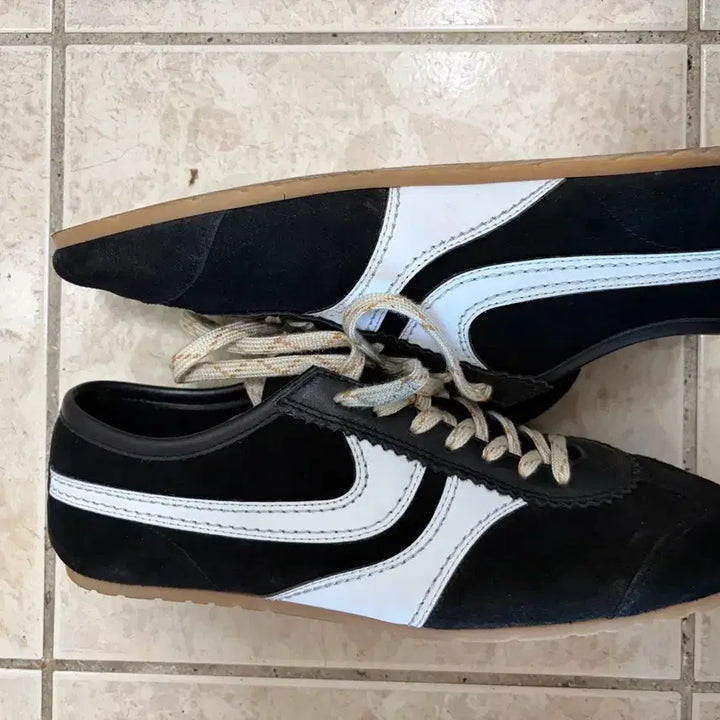 [BUNJANG] Dries Van Noten Black Suede Sneakers / [41] 드리스반노튼 스니커즈
