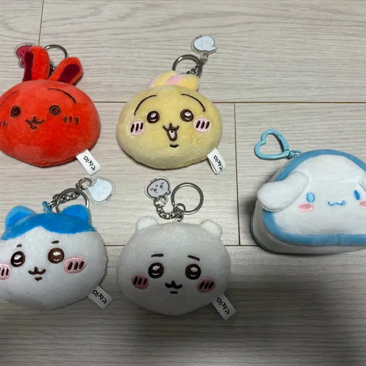 [BUNJANG] Sanrio Hobanman Munchigwi Wallet Keyring / 산리오 호빵맨 먼작귀 외 지갑 키링 열쇠고리 판매합니다. (새상품)