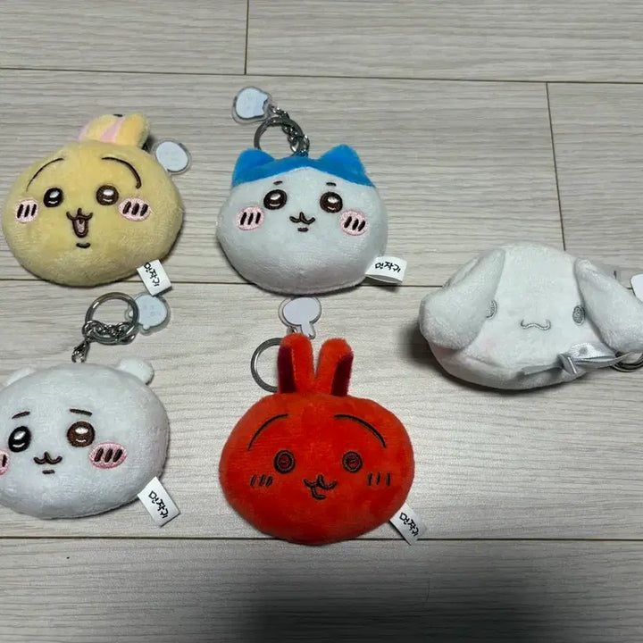 [BUNJANG] Sanrio Hobanman Munchigwi Wallet Keyring / 산리오 호빵맨 먼작귀 외 지갑 키링 열쇠고리 판매합니다. (새상품)