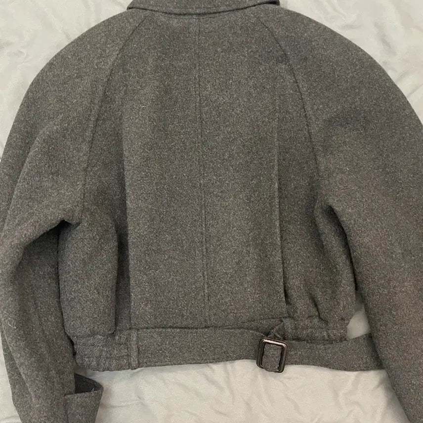 [BUNJANG] RECTO Raglan Sleeve Wool Jumper Charcoal Grey / [새거]렉토 레글런 슬리브 울 점퍼 차콜 그레이