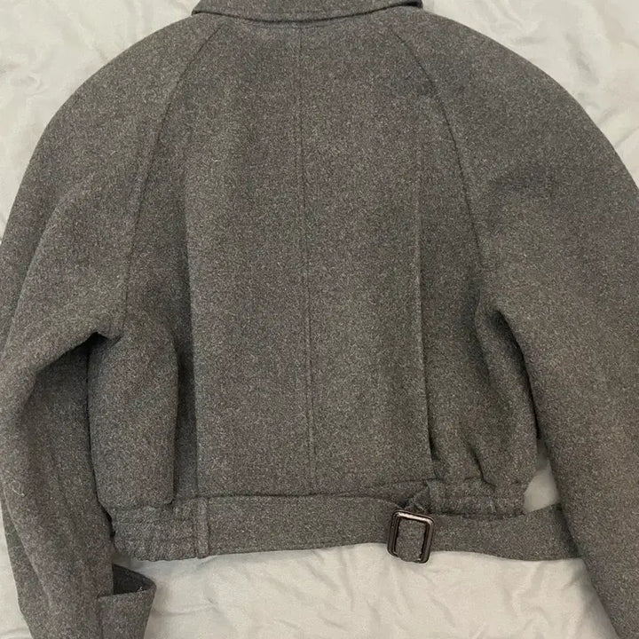[BUNJANG] RECTO Raglan Sleeve Wool Jumper Charcoal Grey / [새거]렉토 레글런 슬리브 울 점퍼 차콜 그레이
