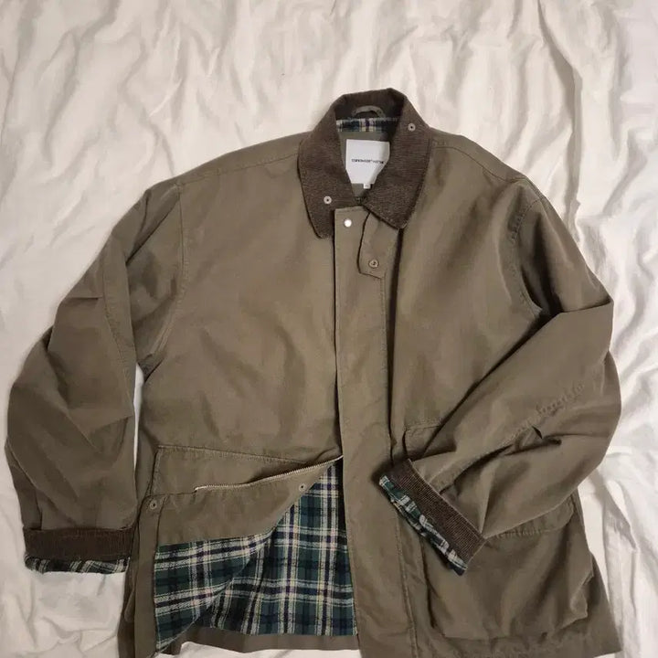 [SOLD OUT] 에스피오나지 헌팅 블루종 올리브 재킷