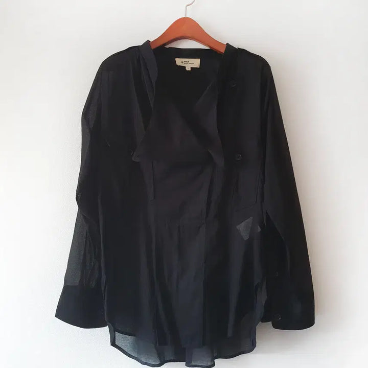 [BUNJANG] Isabel Marant Sheer Blouse / 이자벨마랑 블랙 sheer 셔츠 블라우스