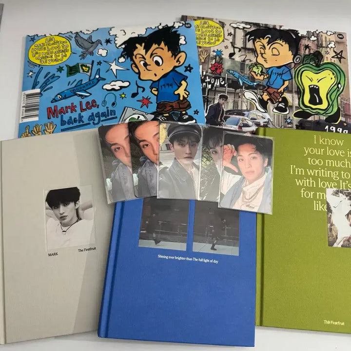 [SOLD OUT] 일괄) 마크 솔로앨범 포토북 더퍼프 The firstfruit 1999