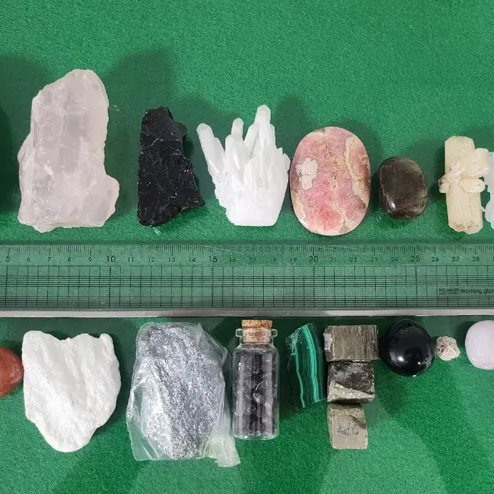 [BUNJANG] Rare Mineral Stone Collection (19 Types) / 희귀광물 천연원석  19종 모음